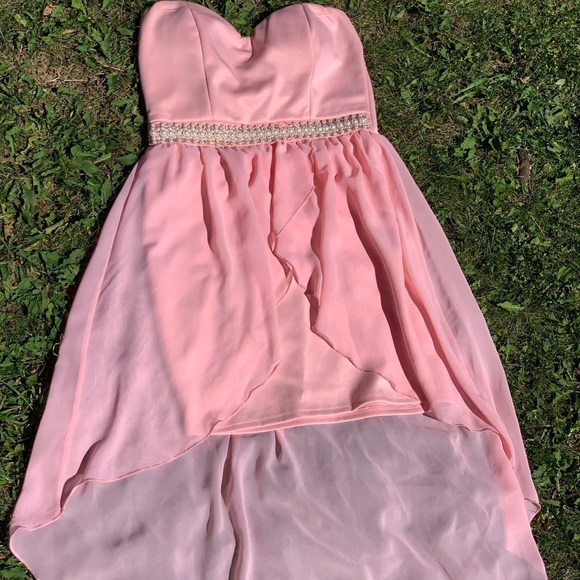 Light Pink Prom Dress - Picture 3 of 5